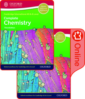 Cambridge International AS & A Level Complete Chemistry Enhanced Online & Print Student Book Pack de Janet Renshaw