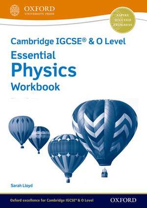 Cambridge IGCSEÂ® & O Level Essential Physics: Workbook Third Edition de Sarah Lloyd