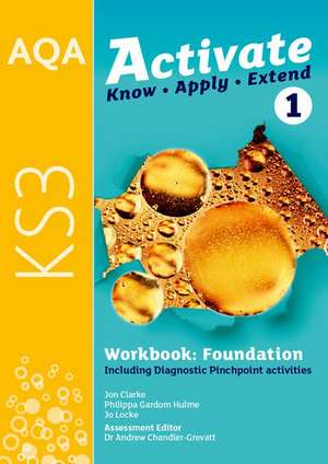 AQA Activate for KS3: Workbook 1 (Foundation) de Philippa Gardom Hulme