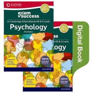 Cambridge International AS & A Level Psychology: Exam Success Third Edition (Print & Digital Book) de Craig Roberts