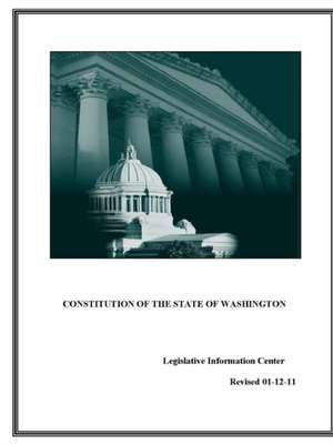 Constitution of The State of Washington de State Of Washington