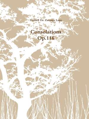 Consolations Op.116 de Dubiell De Zarraga Lago