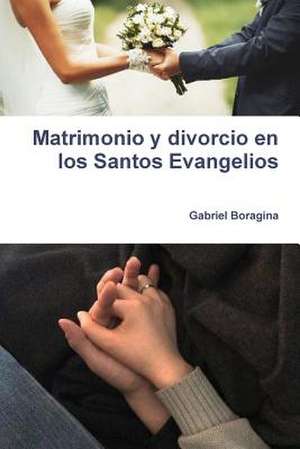 Matrimonio y Divorcio En Los Santos Evangelios de Boragina, Gabriel