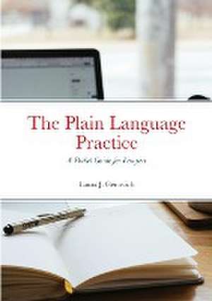 The Plain Language Practice de Laura Genovich