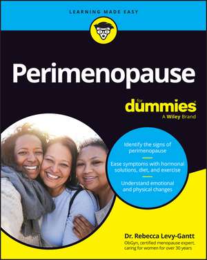 Perimenopause For Dummies de R Levy–Gantt