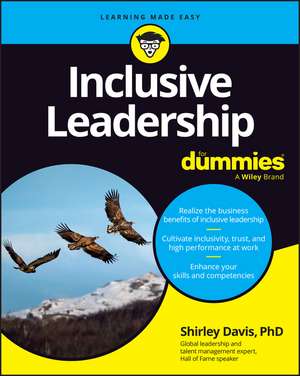 Inclusive Leadership For Dummies de Davis