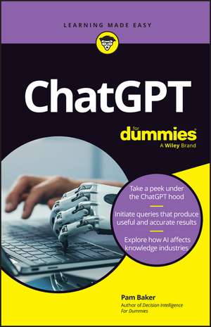 ChatGPT For Dummies de P Baker