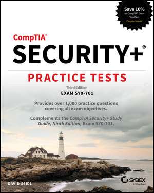 Comptia Security+ Practice Tests de David Seidl