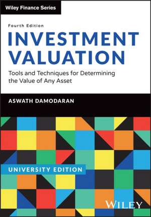 Investment Valuation, University Edition de Aswath Damodaran