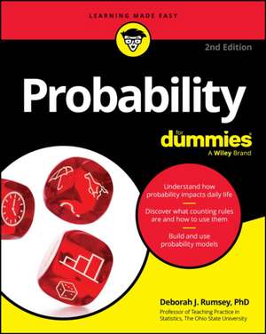 Probability For Dummies de Deborah J Rumsey
