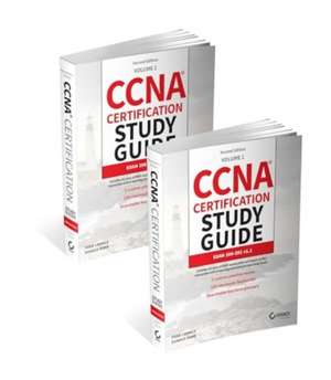 CCNA Certification Study Guide Volume 1 and Volume 2 Set de Todd Lammle