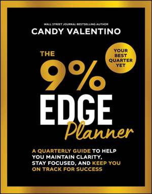 The 9% Edge Planner de Candy Valentino