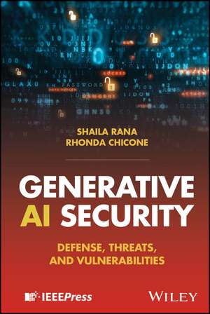 Generative AI Security de Rhonda Chicone