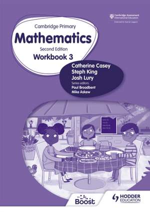 Cambridge Primary Mathematics Workbook 3 Second Edition de Catherine Casey