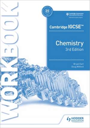 Cambridge IGCSE(TM) Chemistry Workbook de BRYAN EARL