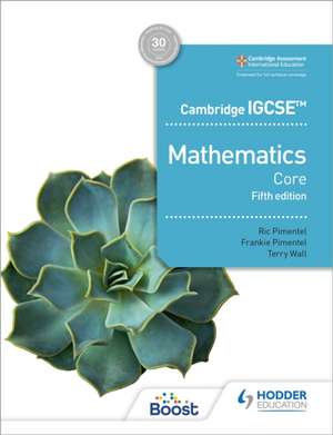 Cambr. IGCSE Core Mathematics de Terry Wall