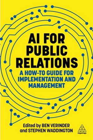 AI for Public Relations de Stephen Waddington