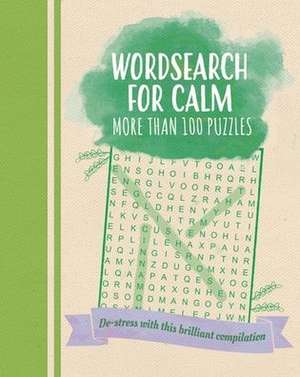 Wordsearch for Calm de Eric Saunders