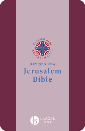 RNJB Catholic Larger Print Flexibound de Revd Henry Wansbrough OSB
