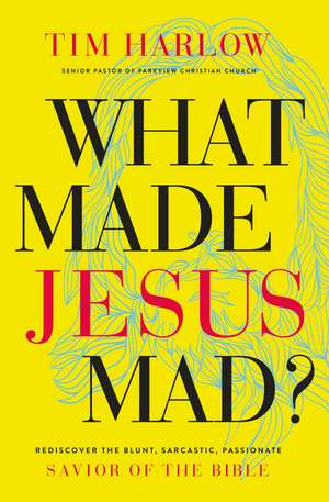 What Made Jesus Mad?*: Rediscover the Blunt, Sarcastic, Passionate Savior of the Bible de Dr. Tim Harlow