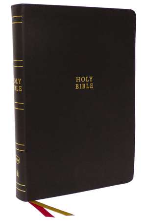 NKJV Holy Bible, Super Giant Print Reference Bible, Brown Bonded Leather, 43,000 Cross References, Red Letter, Thumb Indexed, Comfort Print: New King James Version de Thomas Nelson