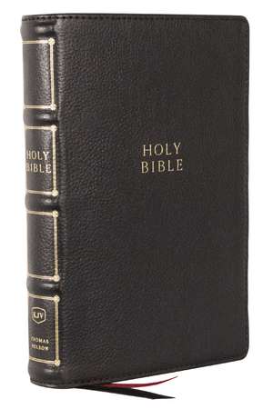 KJV Holy Bible: Compact Bible with 43,000 Center-Column Cross References, Black Leather (Red Letter, Comfort Print, King James Version) de Thomas Nelson