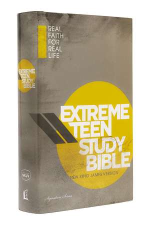 NKJV, Extreme Teen Study Bible, Hardcover: Real Faith for Real Life de Thomas Nelson