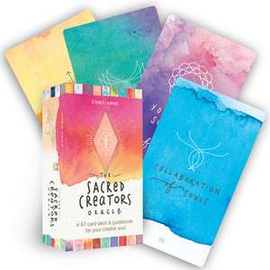 The Sacred Creators Oracle: A 67-Card Oracle Deck & Guidebook for Your Creator Soul de Chris-Anne