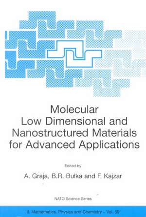 Molecular Low Dimensional and Nanostructured Materials for Advanced Applications de A. Graja