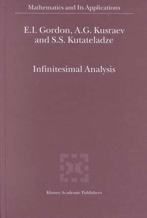 Infinitesimal Analysis de E. I. Gordon