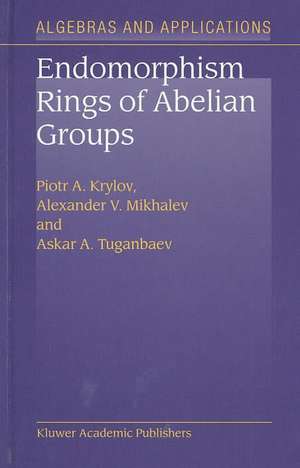 Endomorphism Rings of Abelian Groups de P.A. Krylov