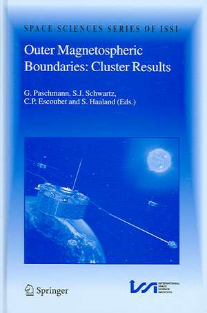 Outer Magnetospheric Boundaries: Cluster Results de Goetz Paschmann