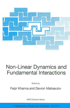 Non-Linear Dynamics and Fundamental Interactions de Faqir Khanna