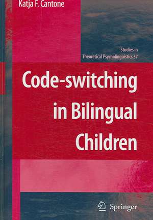 Code-switching in Bilingual Children de Katja F. Cantone