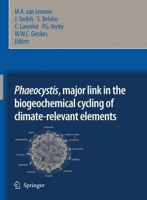 Phaeocystis, major link in the biogeochemical cycling of climate-relevant elements de M.A. van Leeuwe