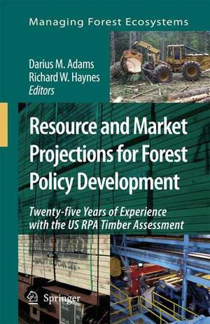 Resource and Market Projections for Forest Policy Development: Twenty-five Years of Experience with the US RPA Timber Assessment de Darius M. Adams