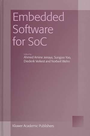 Embedded Software for SoC de Ahmed Amine Jerraya