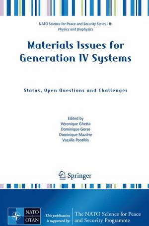 Materials Issues for Generation IV Systems: Status, Open Questions and Challenges de Véronique Ghetta