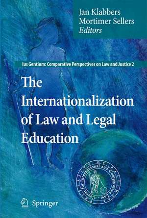 The Internationalization of Law and Legal Education de Jan Klabbers