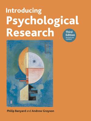 Introducing Psychological Research de Philip Banyard