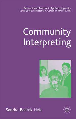 Community Interpreting de S. Hale