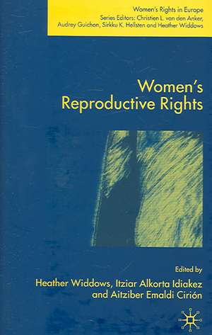 Women's Reproductive Rights de H. Widdows