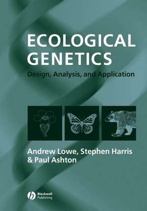 Ecological Genetics de Andrew Lowe