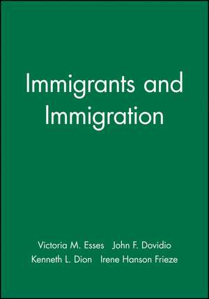 Immigrants and Immigration: Fall 2001 V57 no3 de Esses