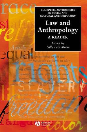 Law and Anthropology – A Reader de SF Moore