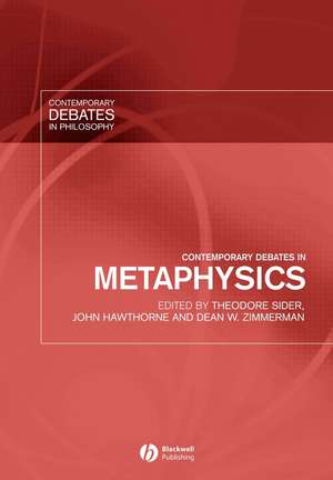 Contemporary Debates in Metaphysics de T Sider