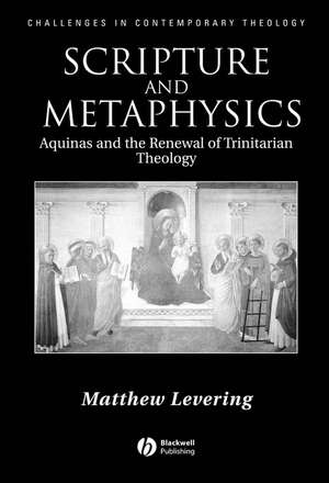 Scripture and Metaphysics de Matthew Levering