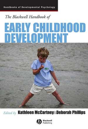 Early Childhood Development de Mccartney