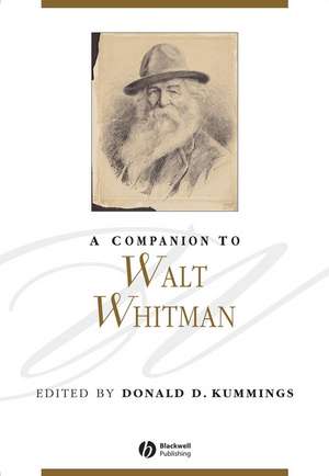 A Companion to Walt Whitman de D Kummings