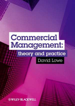 Commercial Management de David Lowe